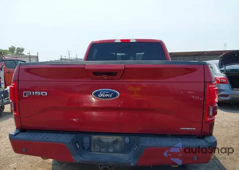 2015 Ford F-150 Lariat из США, поврежденный, VIN 1FTFW1EF2FFA81617